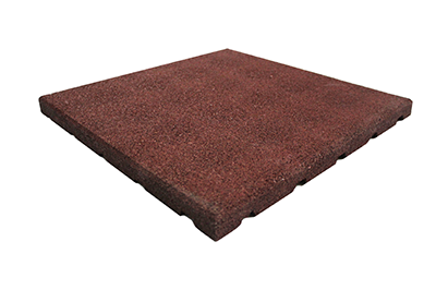 Rubbertile 50x50 / rossa