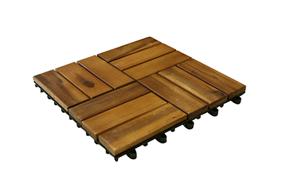 Acacia 30x30 - Piastrella in legno di Acacia oliata
