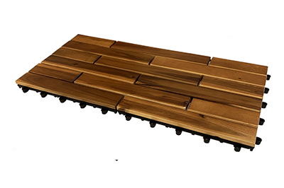 Acacia 30x60 - Piastrella in legno di Acacia oliata